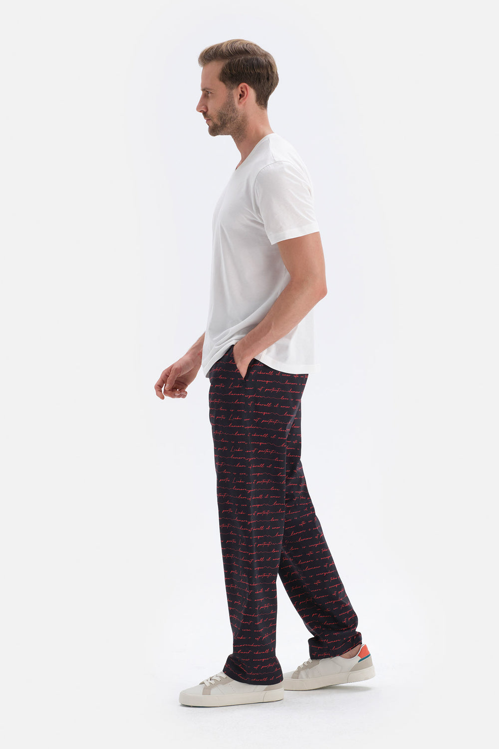 NAVY PYJAMA BOTTOM