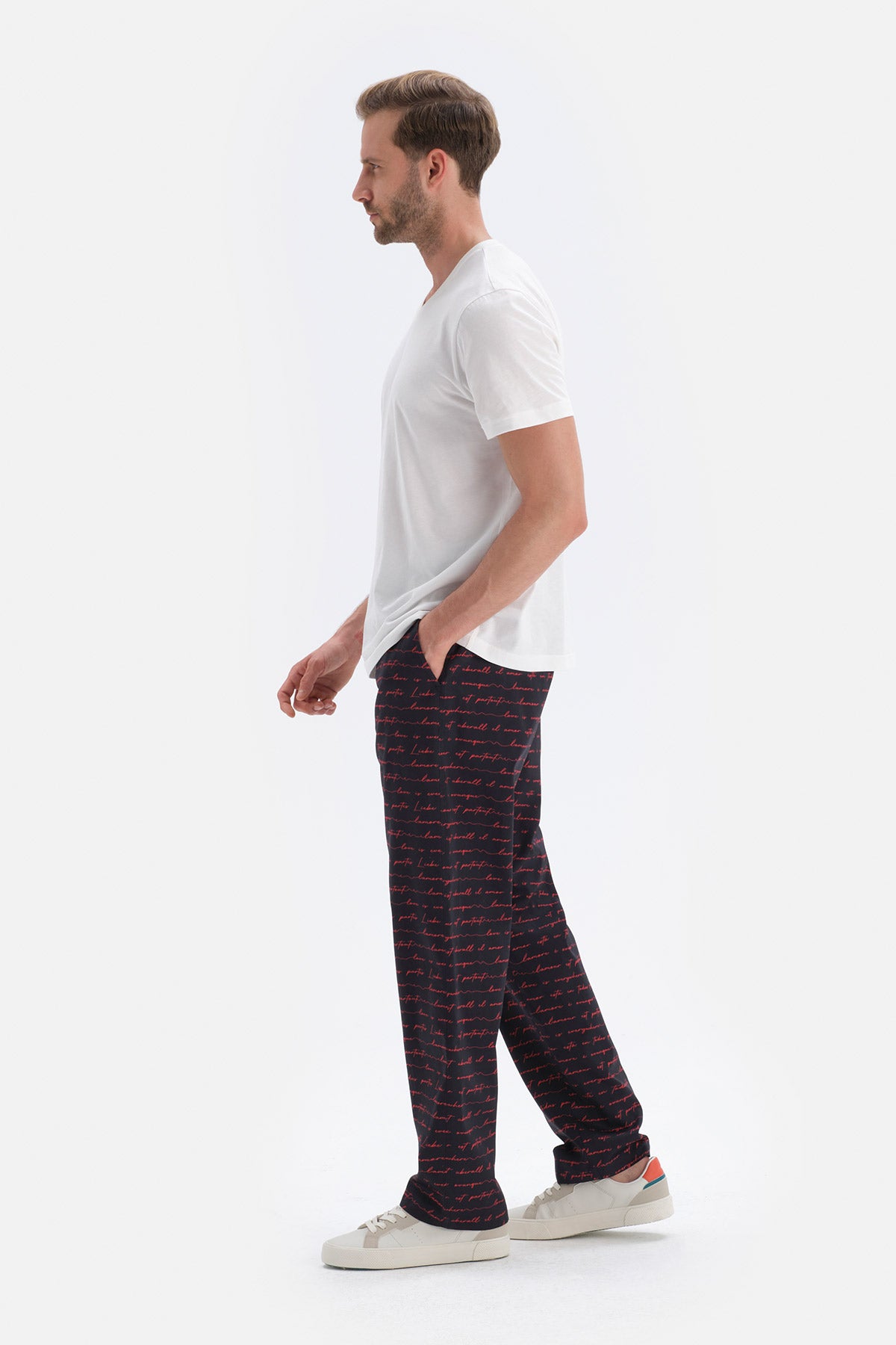 NAVY PYJAMA BOTTOM