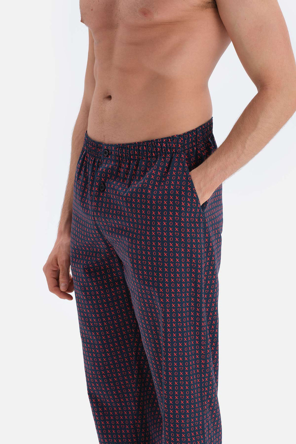 NAVY PYJAMA BOTTOM