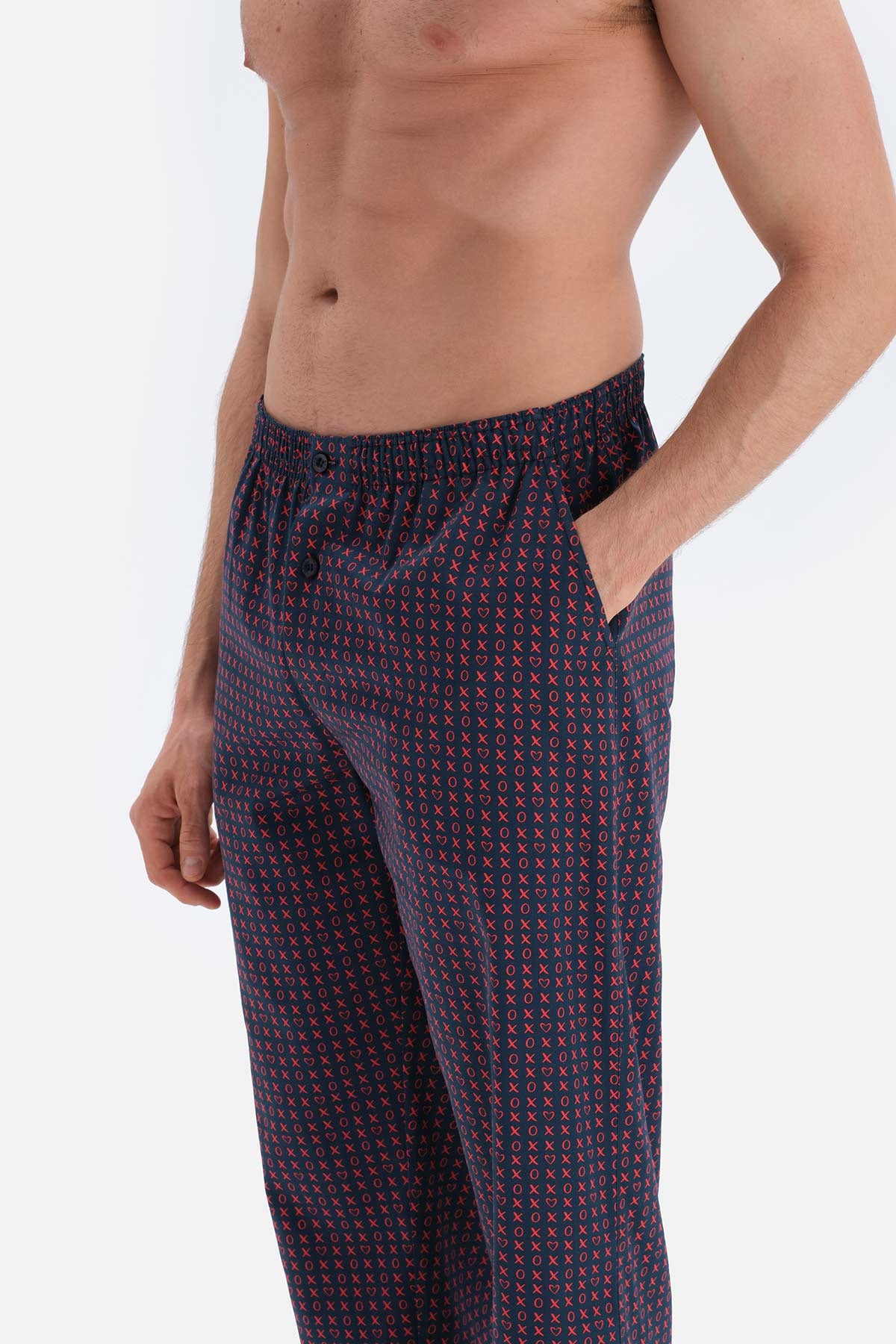 NAVY PYJAMA BOTTOM