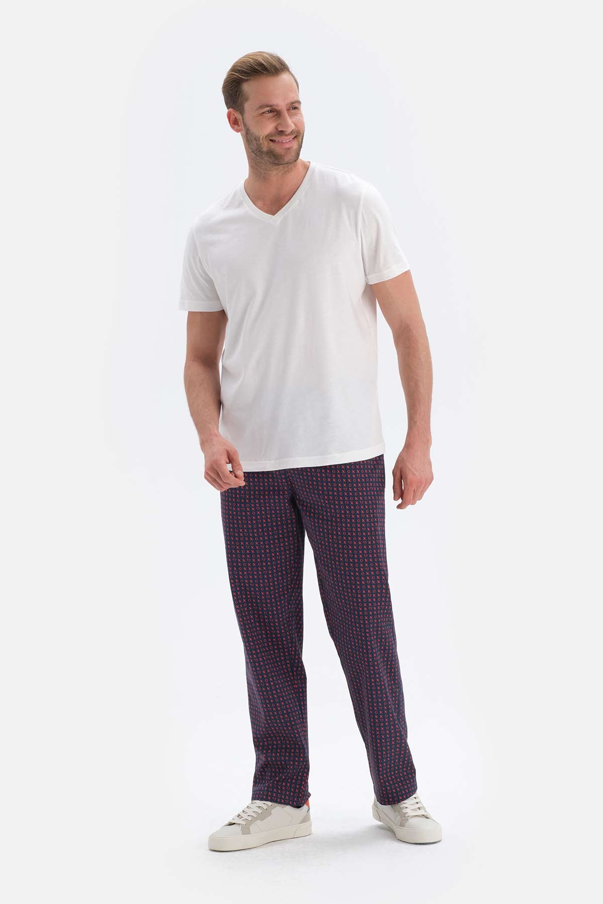NAVY PYJAMA BOTTOM