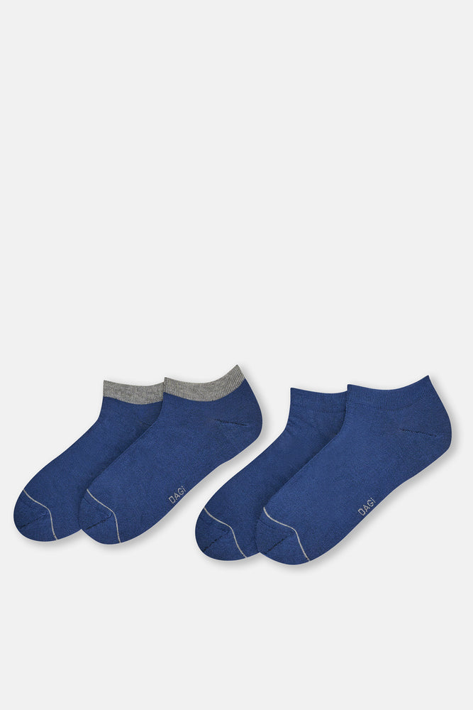 Indigo Erkek 2'Li Patik Çorap