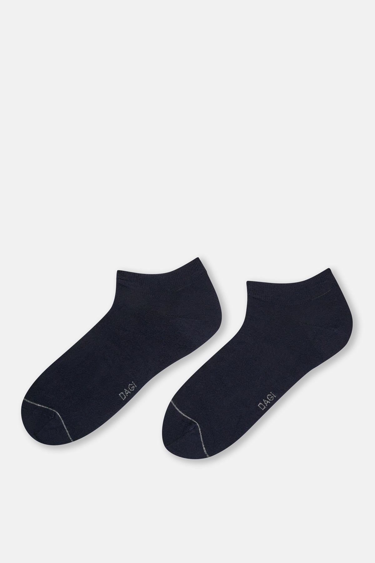 Koyu Indigo Erkek 2'Li Patik Çorap