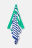 NAVY - WHITE Stripe Pattern Beach Towel 85x150