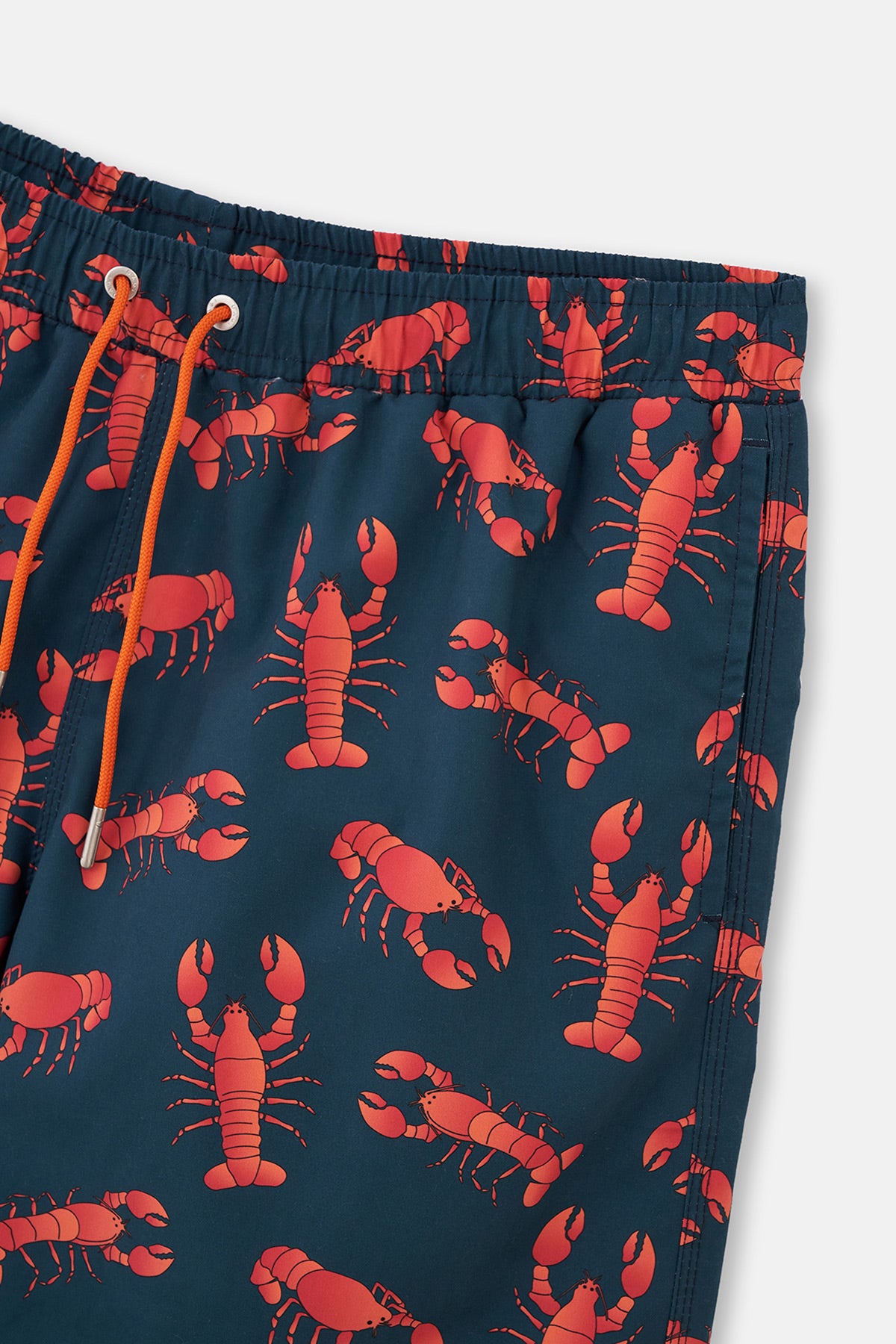 NAVY - ORANGE SHORTS