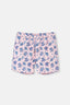 Pembe Caretta Desenli Orta Deniz Şortu