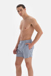 NAVY - WHITE SHORTS