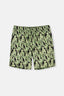 BLACK - GREEN SHORTS