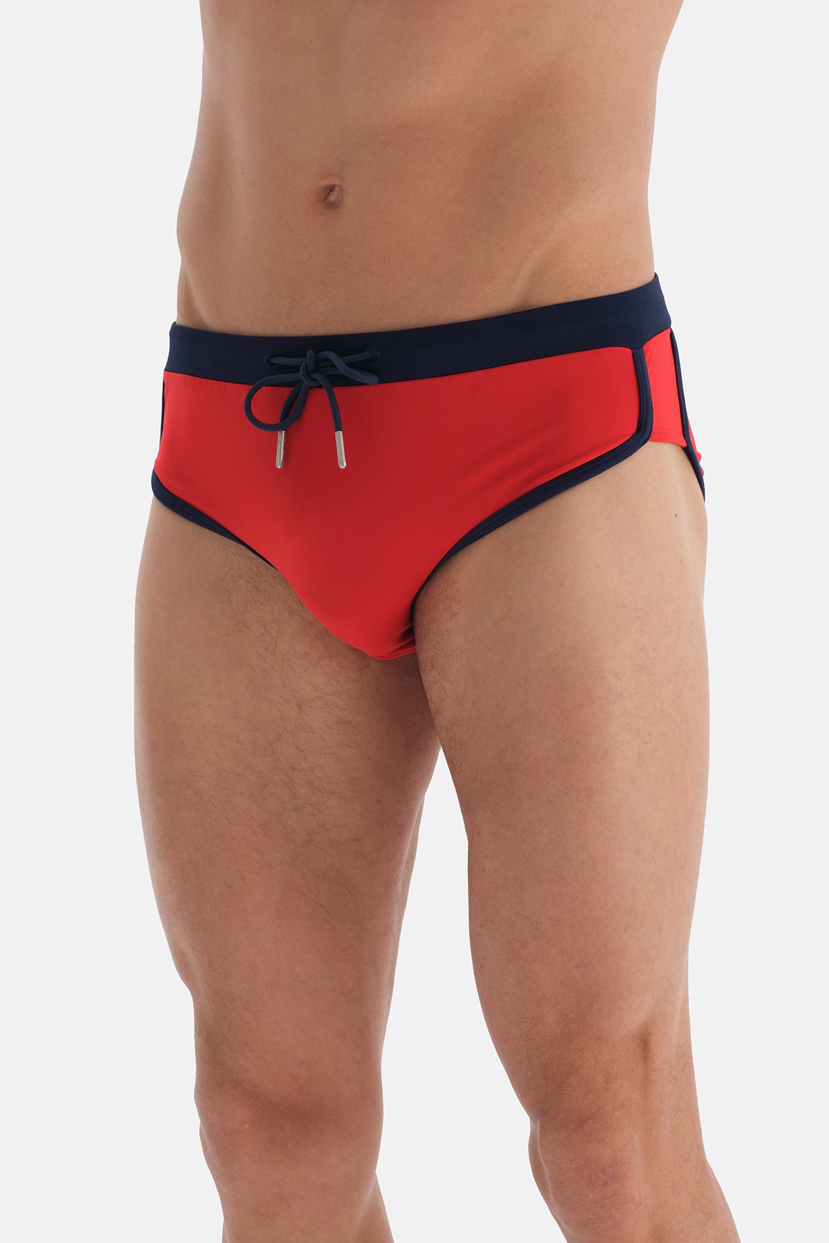 Kırmızı - Lacivert Slip Mayo