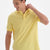 Açık Sarı Pike Polo Yaka T-Shirt
