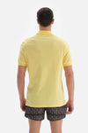 Açık Sarı Pike Polo Yaka T-Shirt