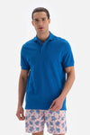 Turkuaz Pike Polo Yaka T-Shirt