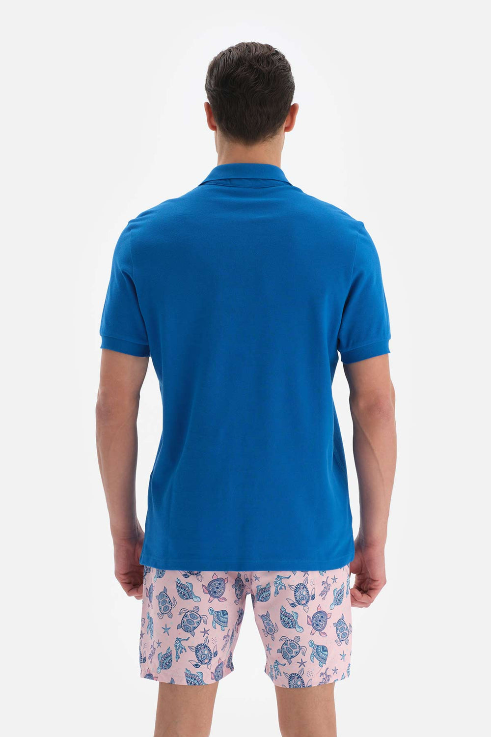 Turkuaz Pike Polo Yaka T-Shirt