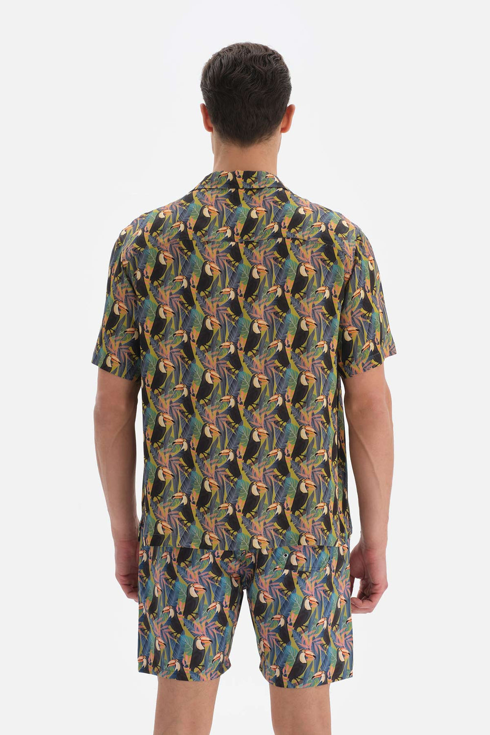 BLACK - GREEN SHIRT