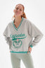 GREY MELANGE SWEATSHIRT