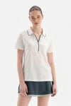 Beyaz Dagi Active Polo Yaka Pamuklu T-Shirt