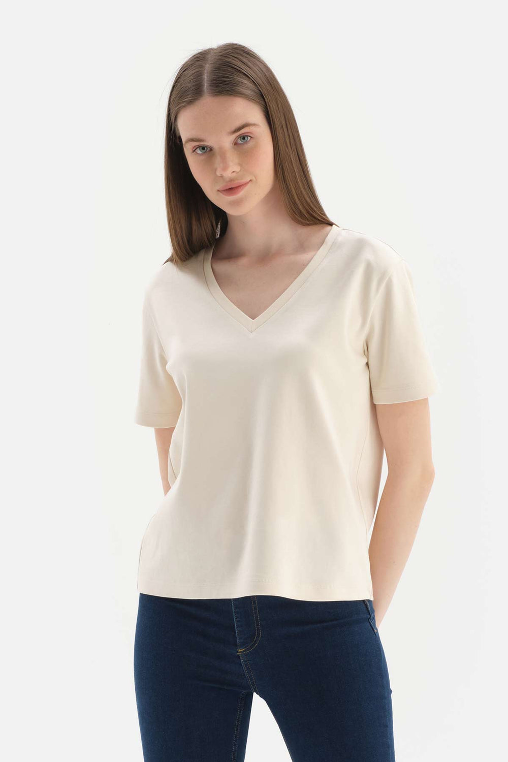 ECRU T-SHIRT