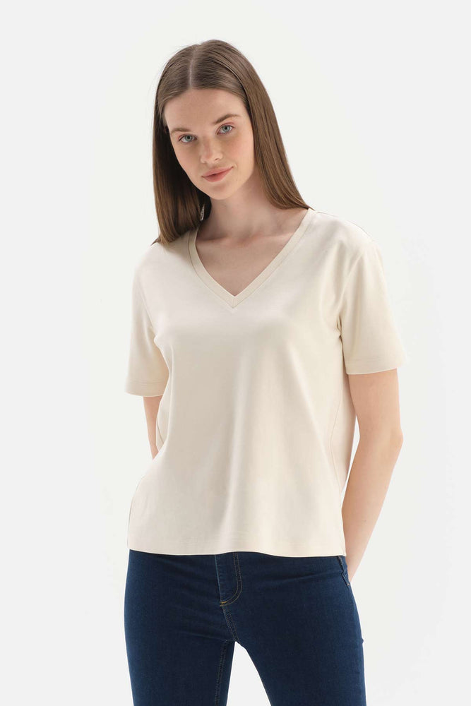 ECRU T-SHIRT