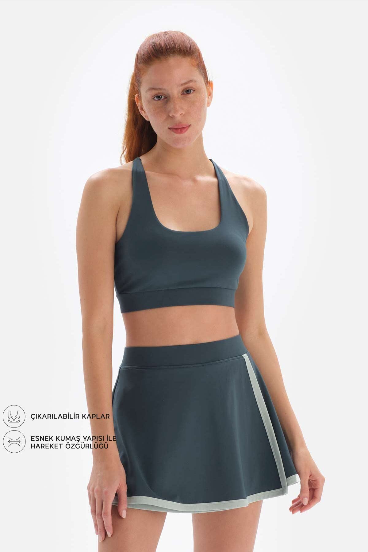 TEAL BRA