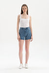 WHITE STRAPPY ATHLET