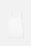 WHITE STRAPPY ATHLET