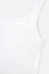 WHITE STRAPPY ATHLET