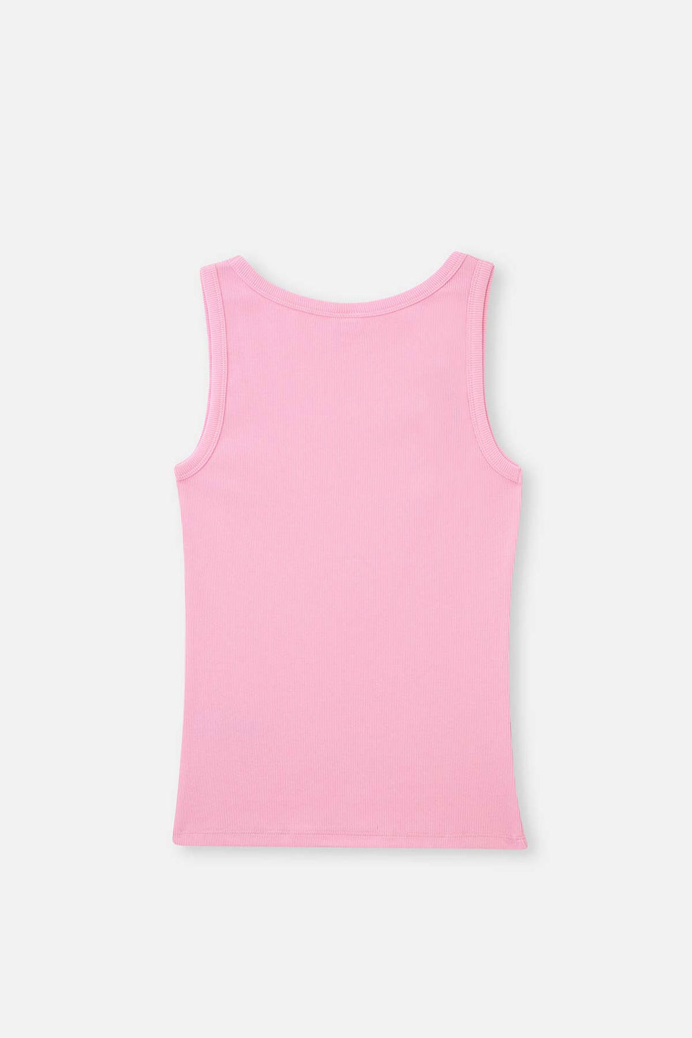 PINK THICK STRAP RIBBED ATHLET