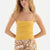 MUSTARD THIN STRAP RIB ATHLET