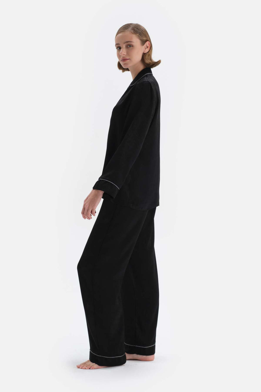 BLACK PYJAMA SET