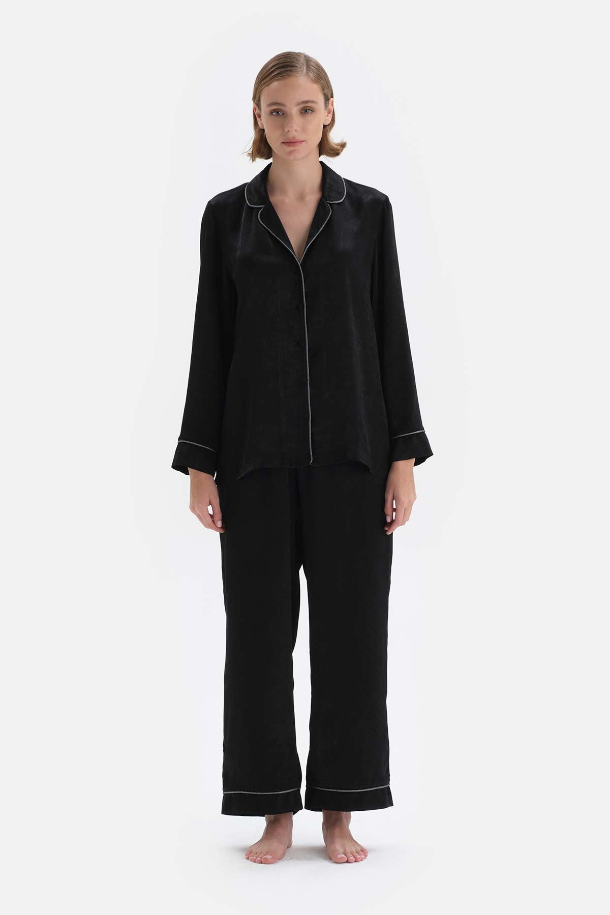 BLACK PYJAMA SET