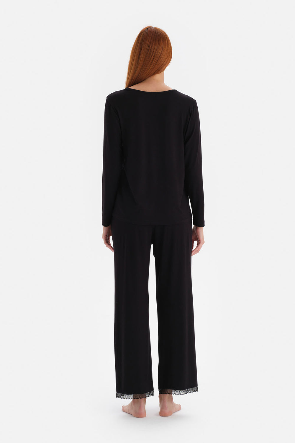 BLACK PYJAMA SET