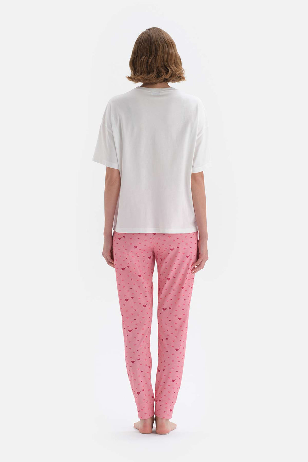 WHITE PYJAMA SET
