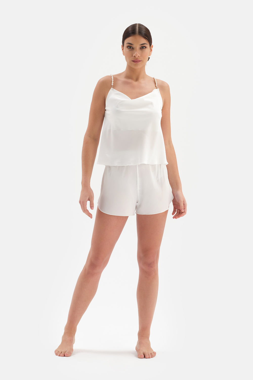 WHITE PYJAMA SET