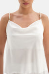 WHITE PYJAMA SET