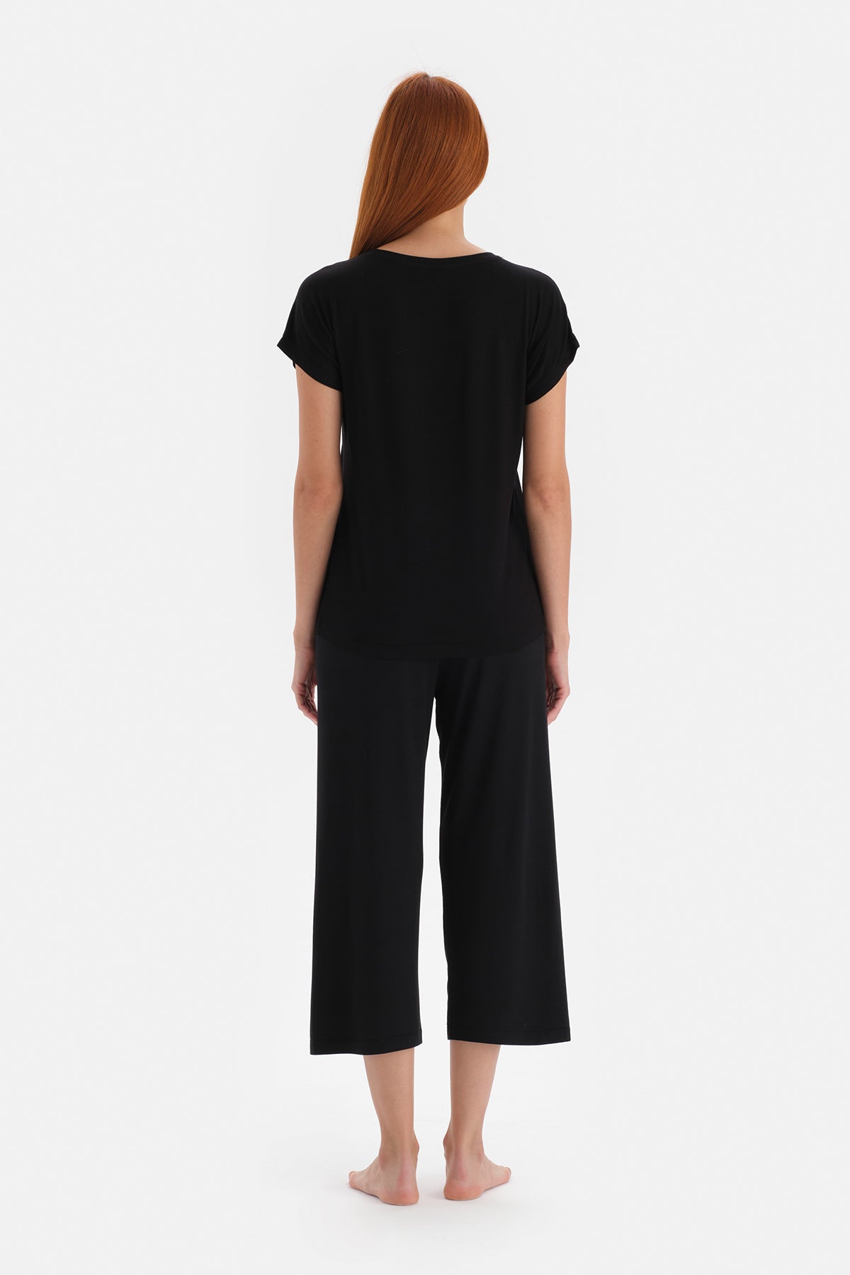 BLACK PYJAMA SET