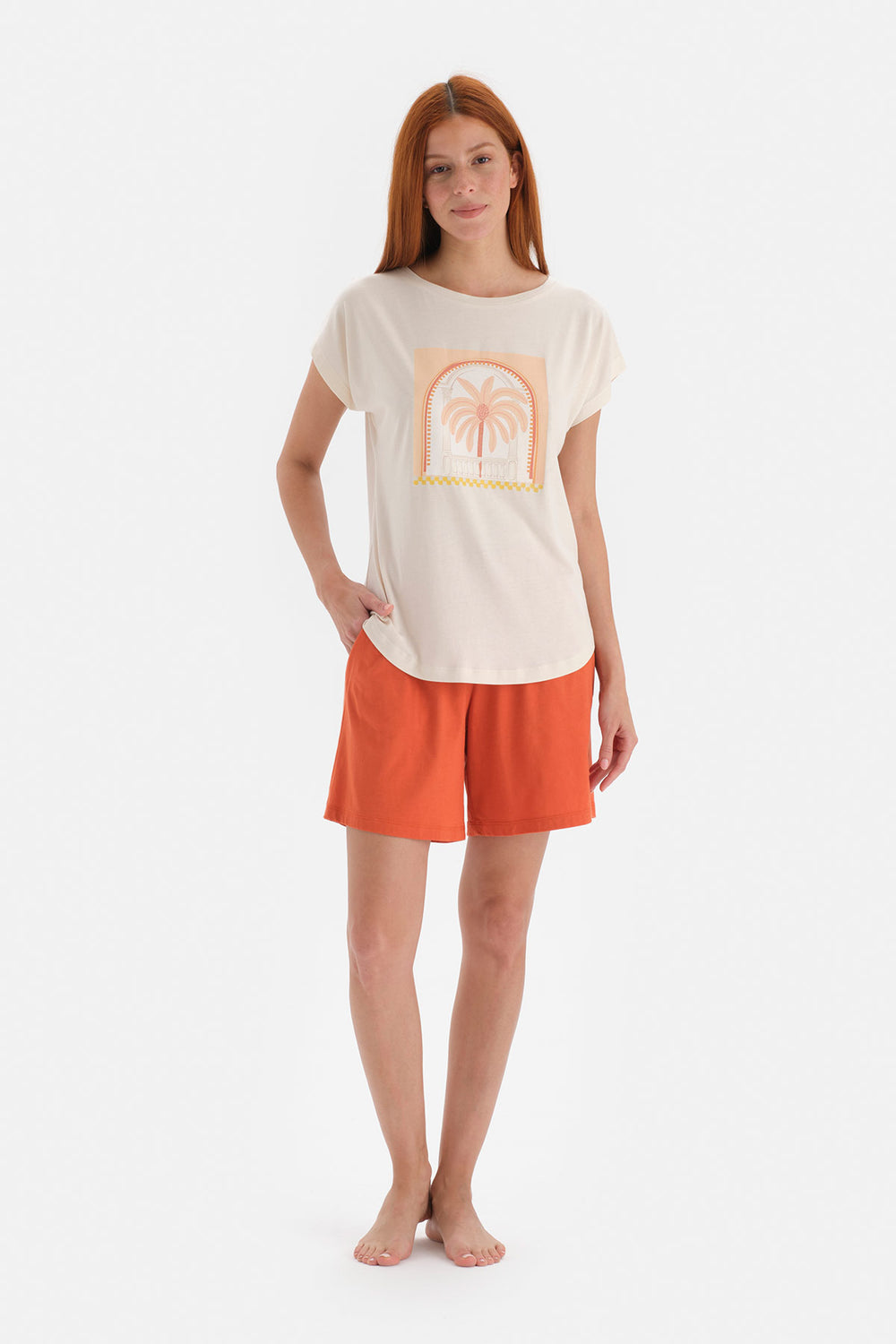 OFF WHITE PYJAMA SET