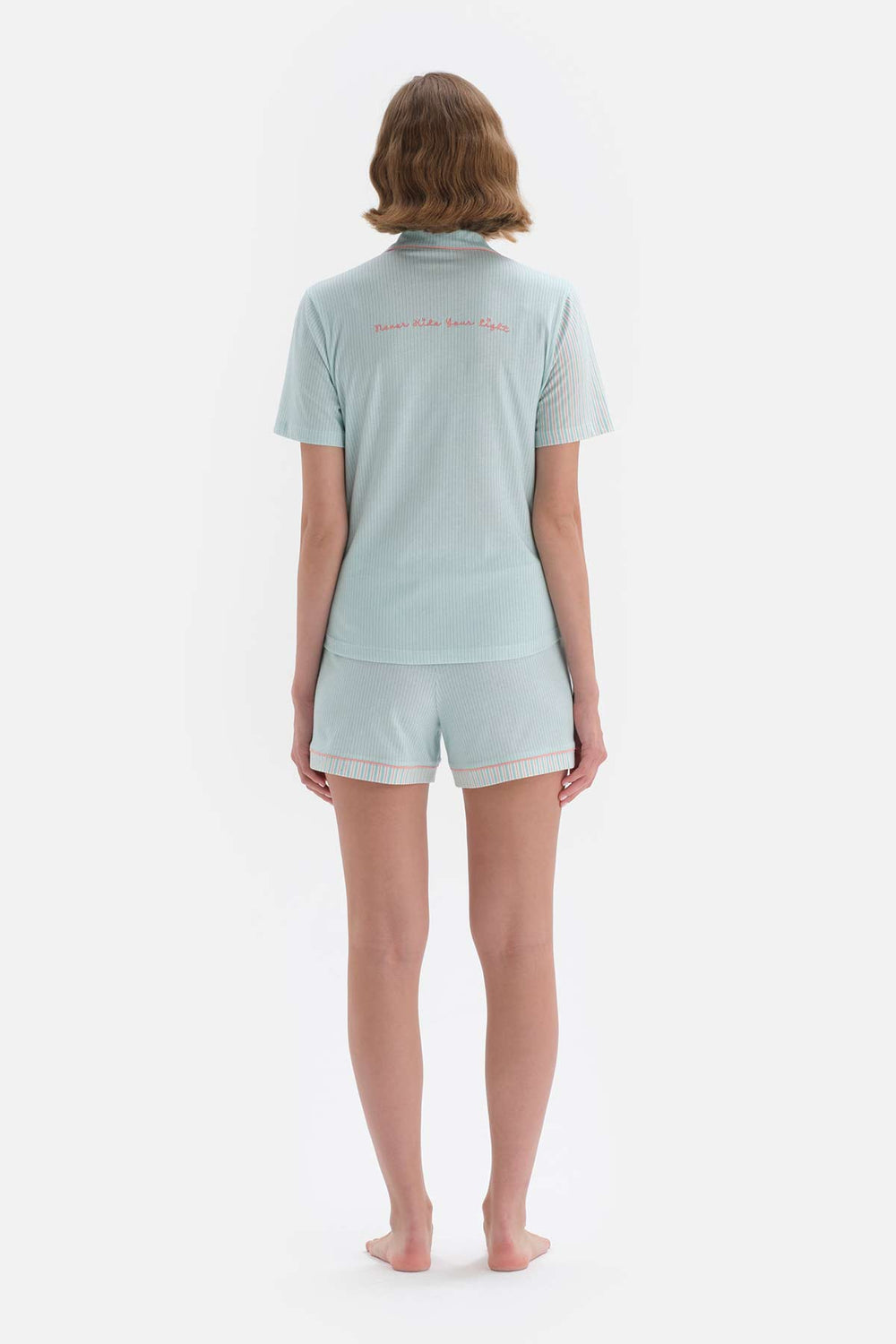 TURQUOISE PYJAMA SET