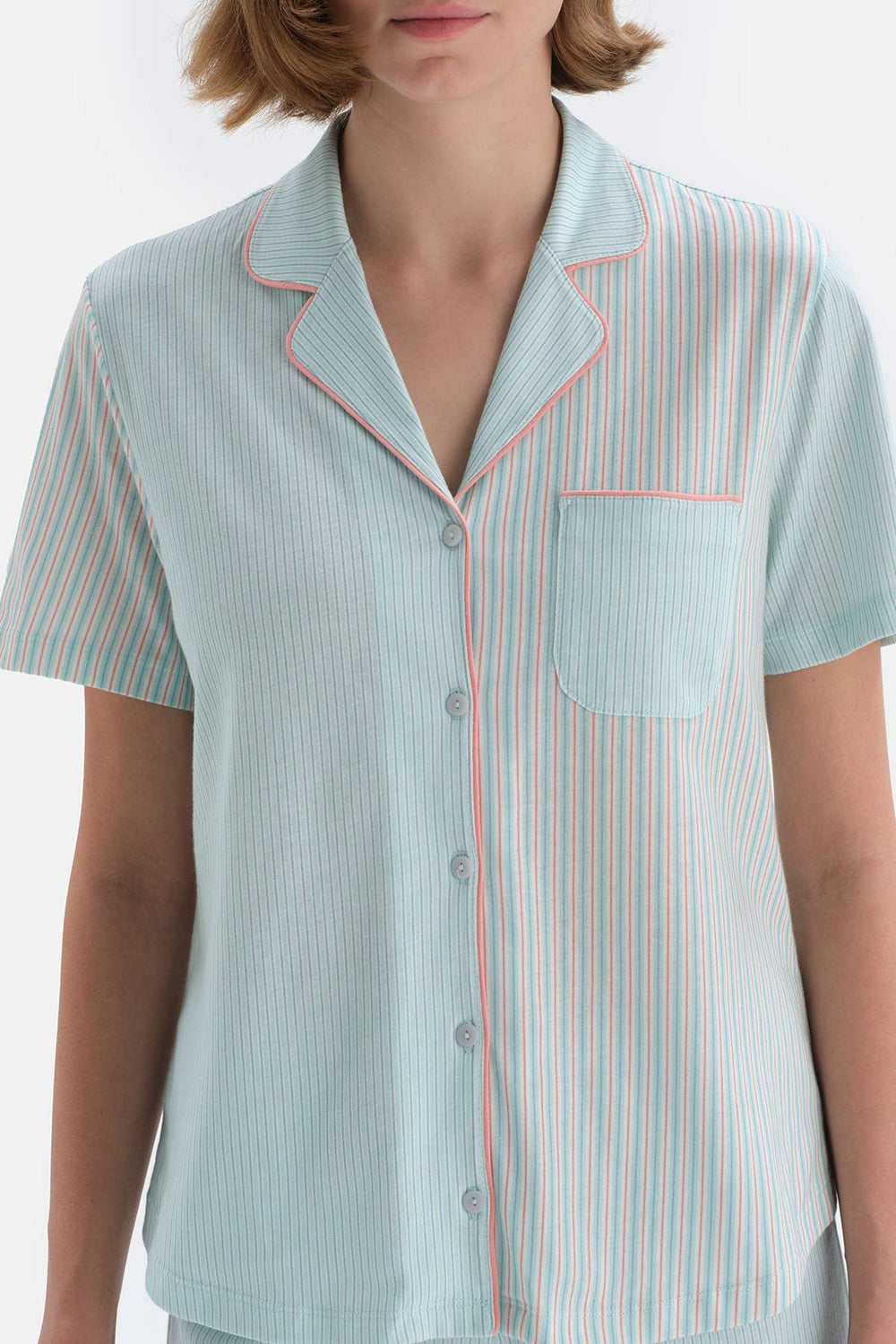 TURQUOISE PYJAMA SET