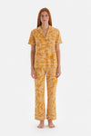 MUSTARD PYJAMA SET