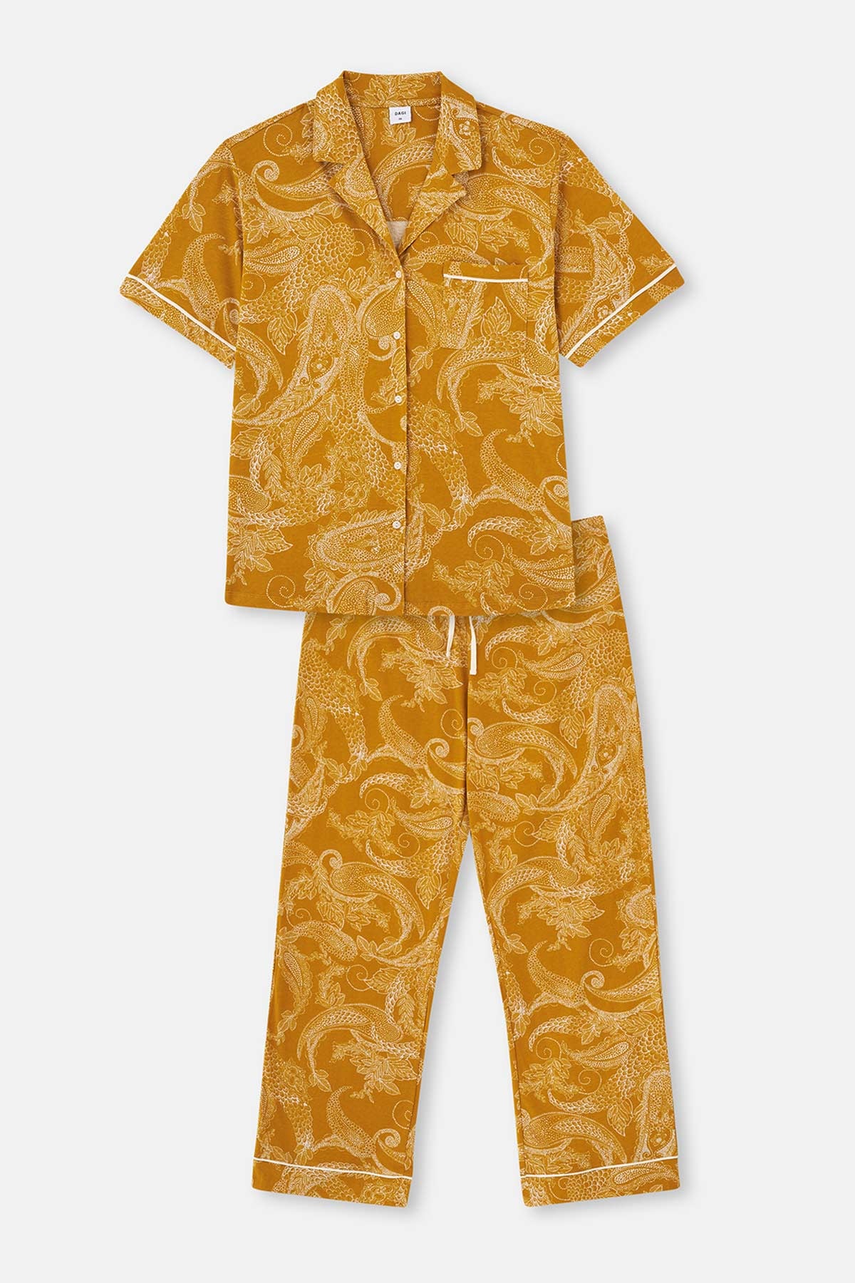 MUSTARD PYJAMA SET