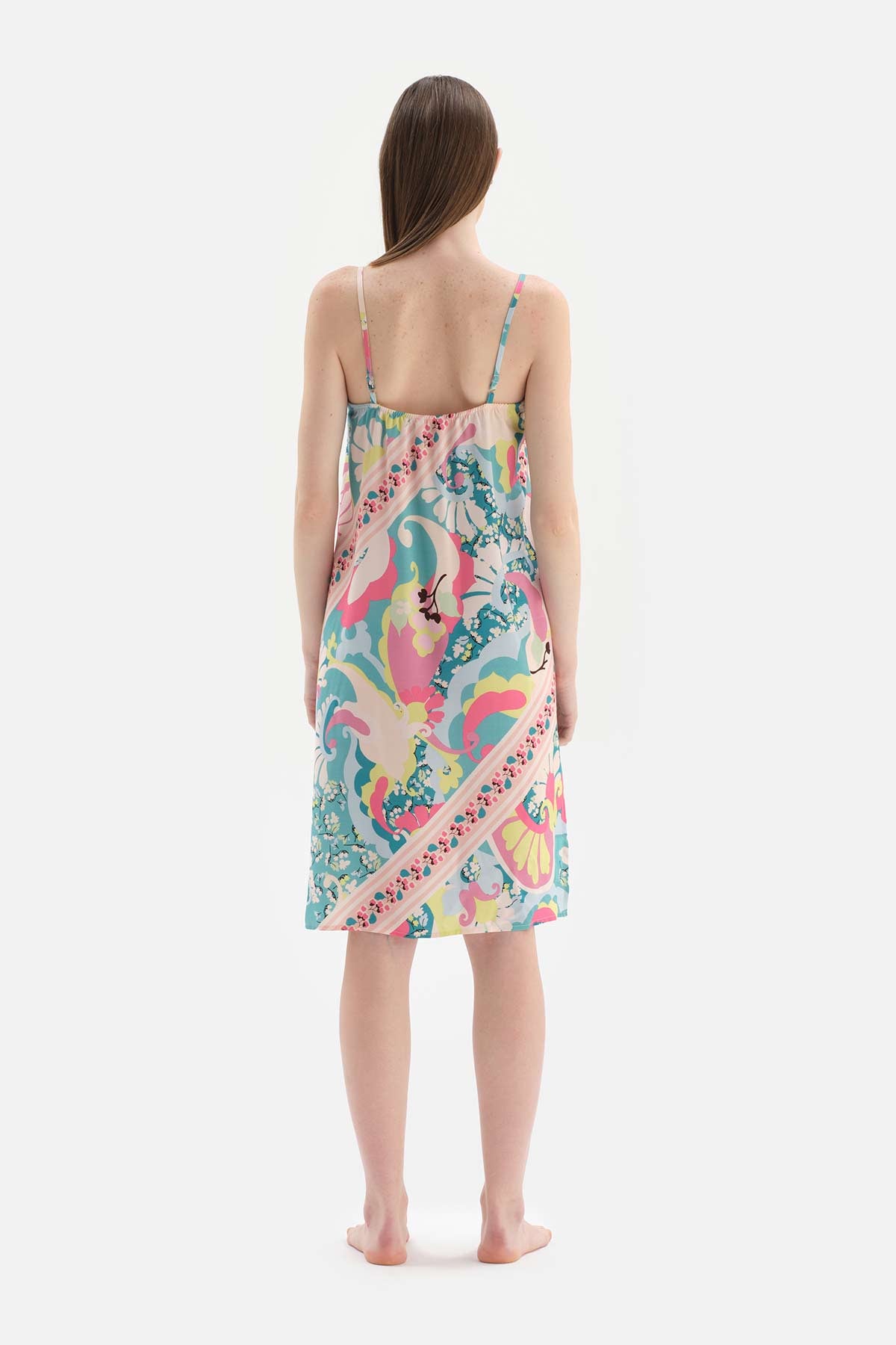 MULTICOLOUR WOVEN NIGHTWEIGHT WITH HANGER