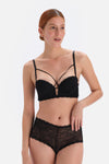 BLACK BRA