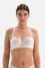 WHITE BRA