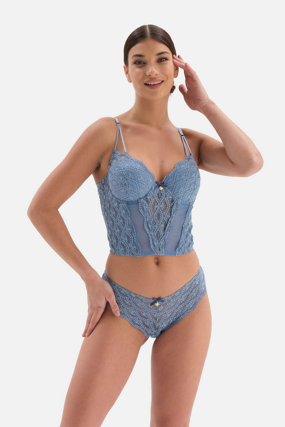 BLUE BRA