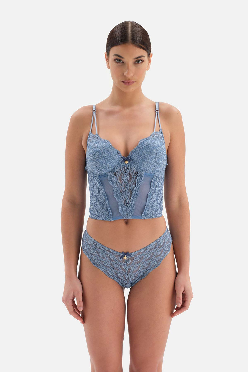 BLUE BRA