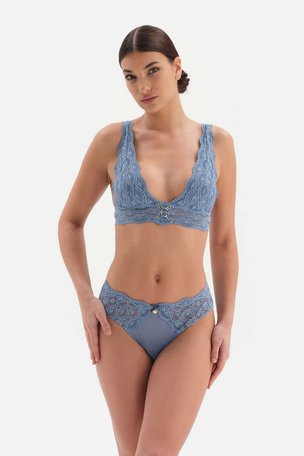 BLUE BRA