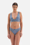 BLUE BRA