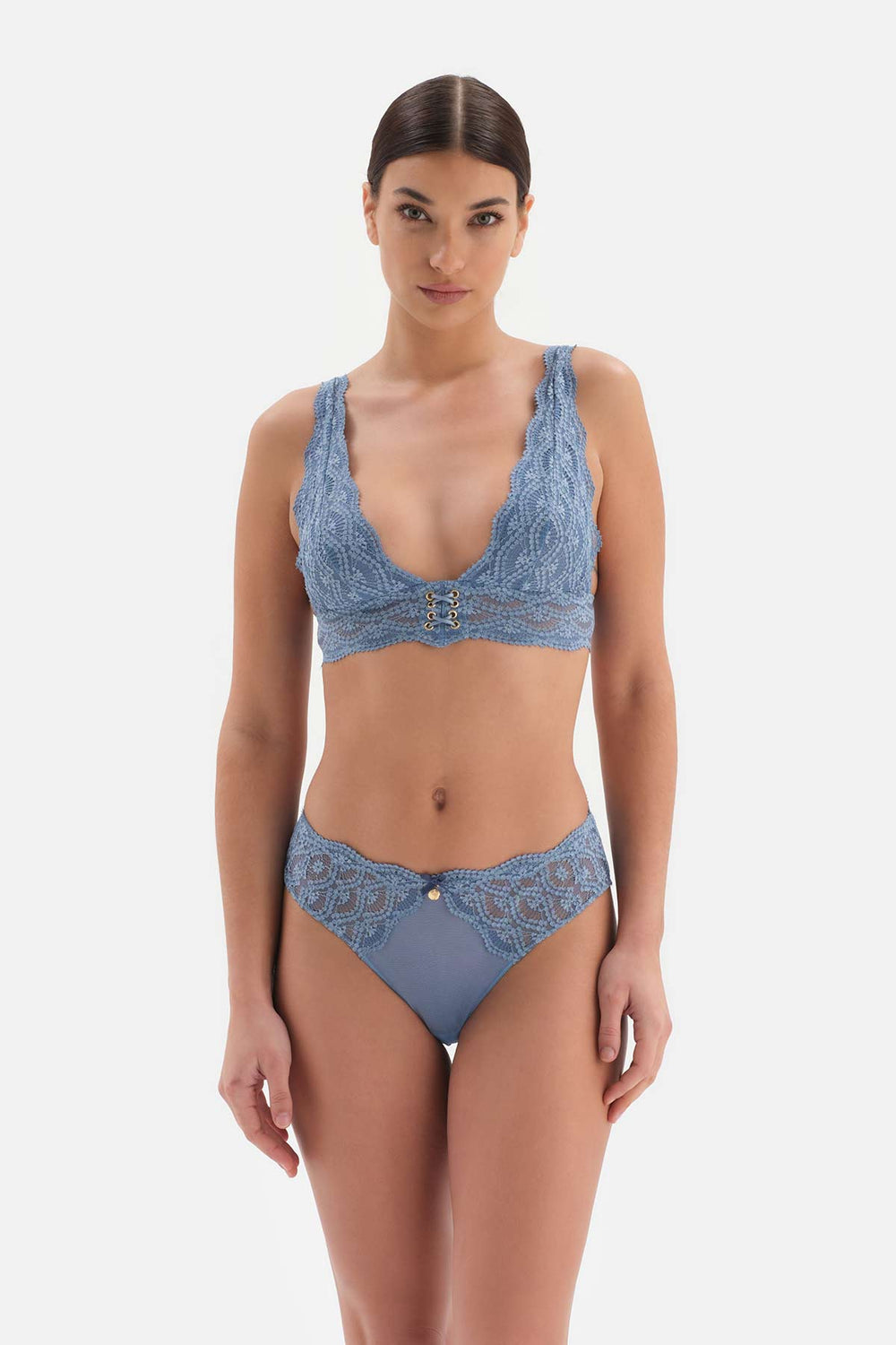 BLUE BRA