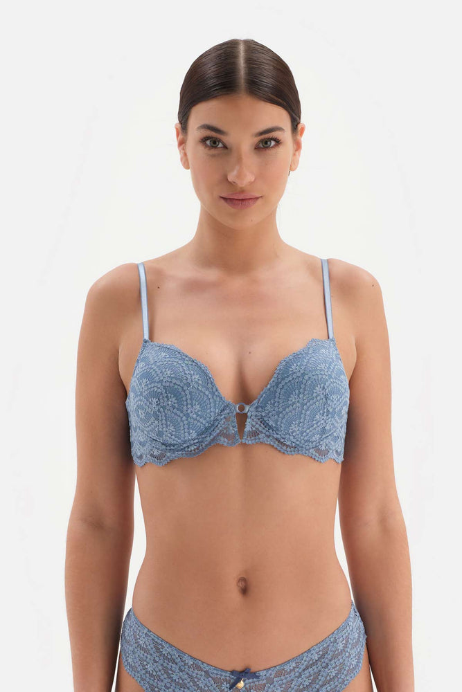 BLUE BRA