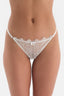WHITE THONG